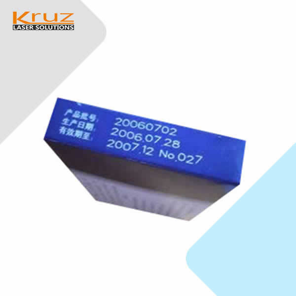 leather laser marking